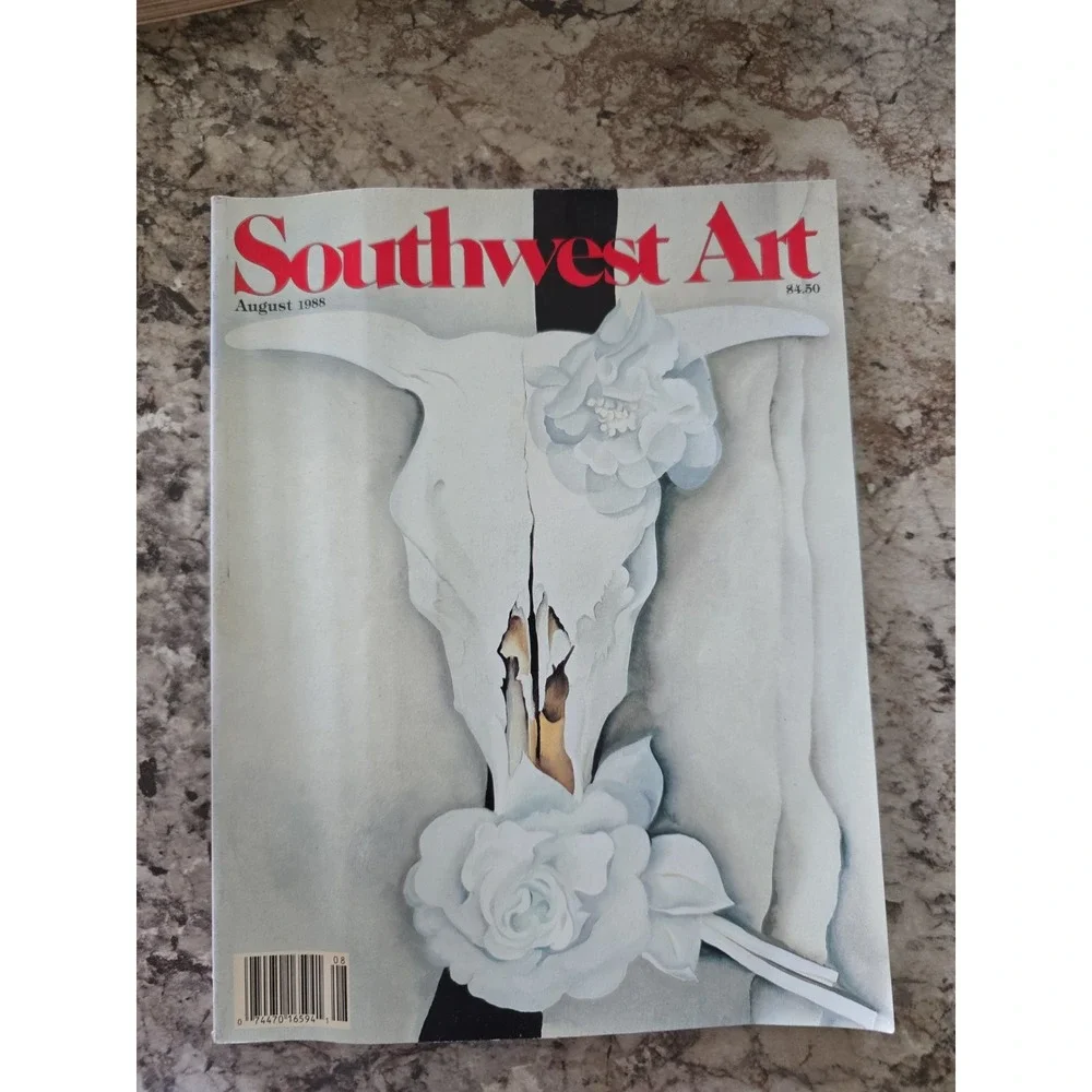 Southwest Art Magazine- AUGUST 1988 Vintage